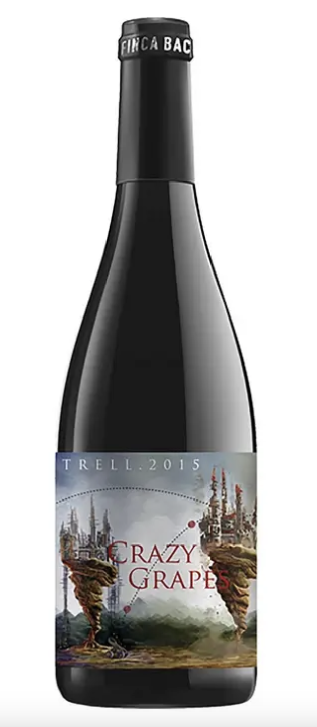 Вино Крейзі Грейпс Ред Лейбл 14% чер/сух 0,75л Іспанія